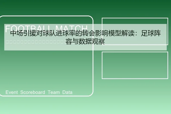 中场引援对球队进球率的转会影响模型解读：足球阵容与数据观察